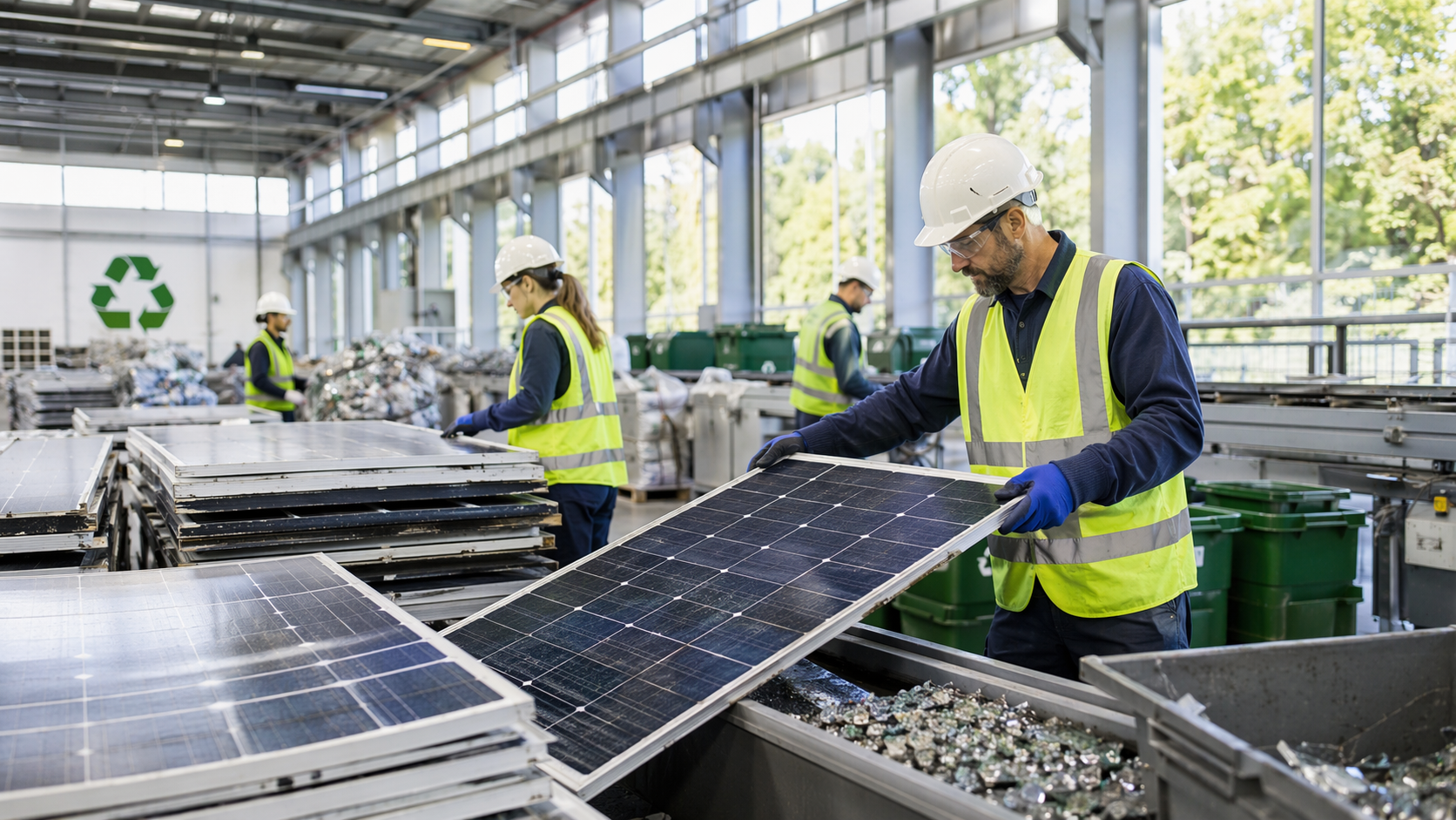 Solar recycling